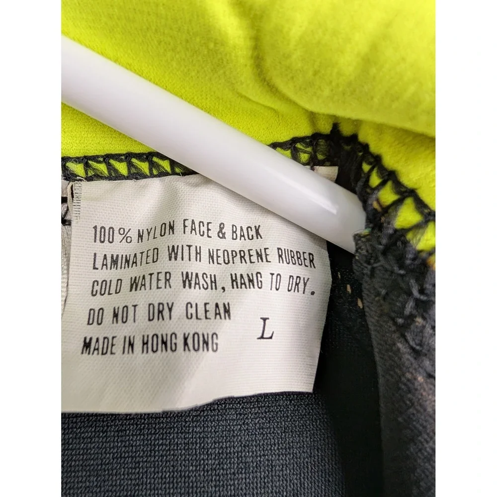 High Sports High‎ Output  Neoprene Wetsuit Shorty Blue Neon Yellow Large